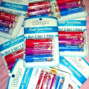 3 packs Blistex fruit smoothies